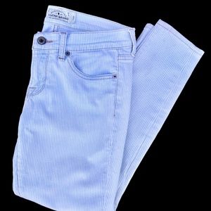 LUCKY BRAND HANDCRAFTED "Charlie Capri" in the cutest pinstripe!!